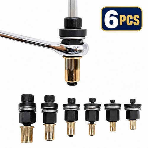 Piece sae metric rivet - 6-piece, nut
