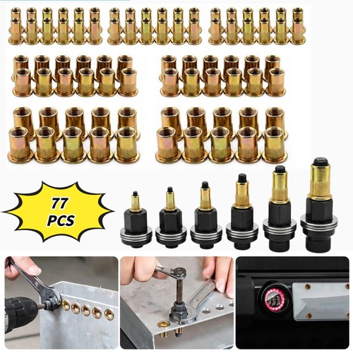77pcs manual rivet nut - 77pcs,