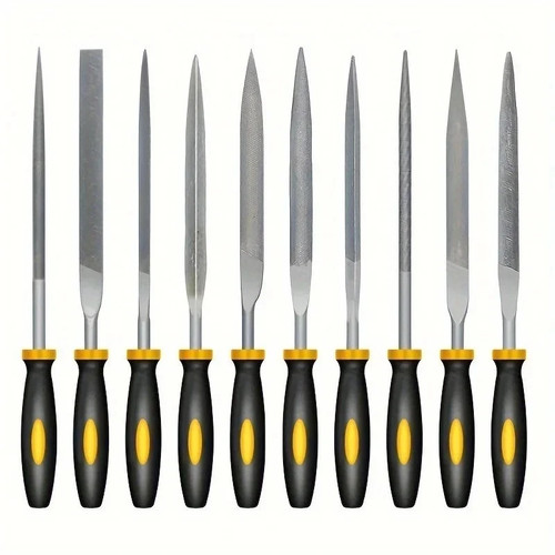 10x metal needle file set - file,
